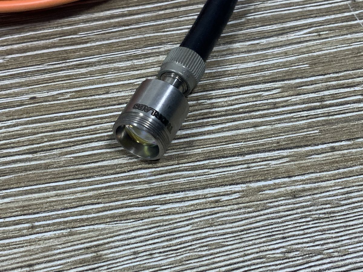 F240SMA-1550 Fiber Collimator with Optical Flow Cell Assembly